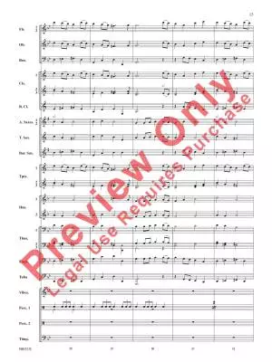 Bourree - Krieger/Strommen - Concert Band - Gr. 3