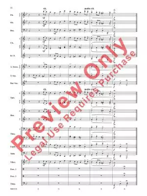 Bourree - Krieger/Strommen - Concert Band - Gr. 3