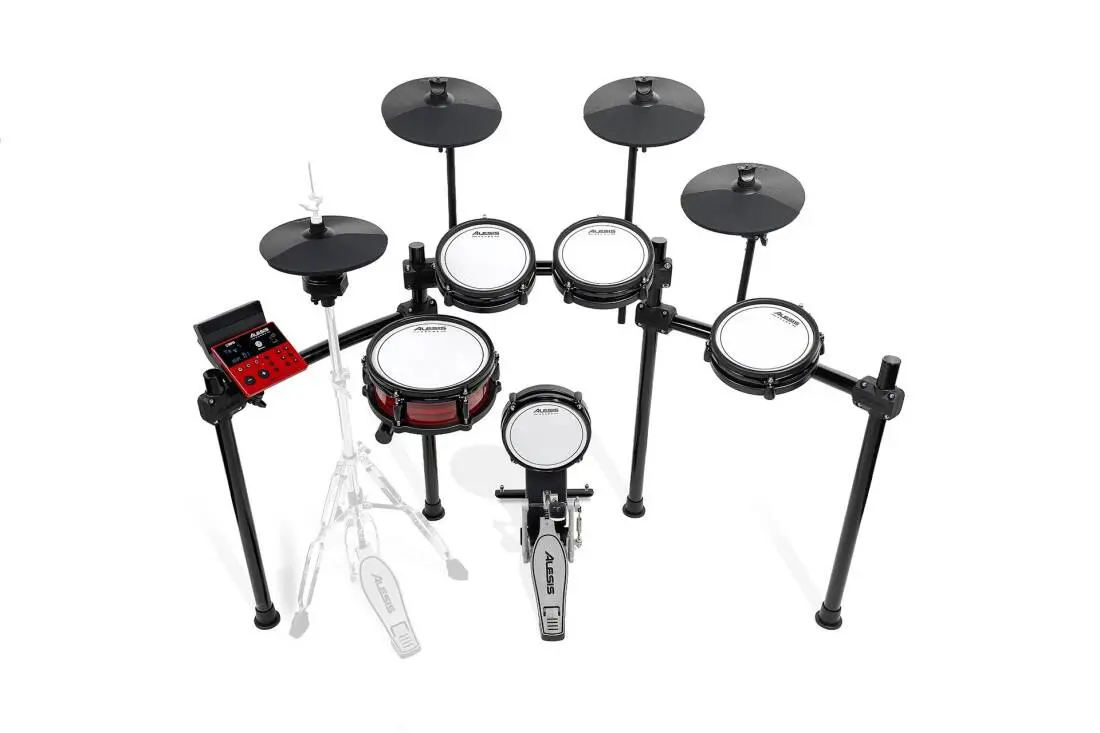 Nitro Ultimate 9-Piece Electronic Drum Kit with Bluetooth