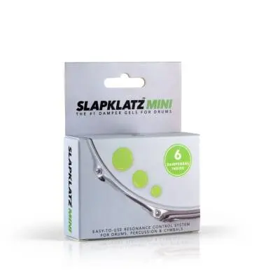 SlapKlatz - Mini Drum Dampening Gels - Alien Green