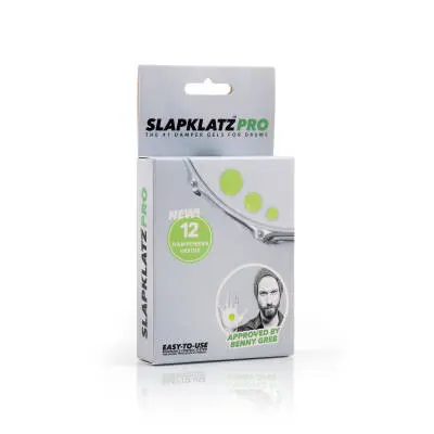 SlapKlatz - Pro Drum Dampening Gels - Alien Green