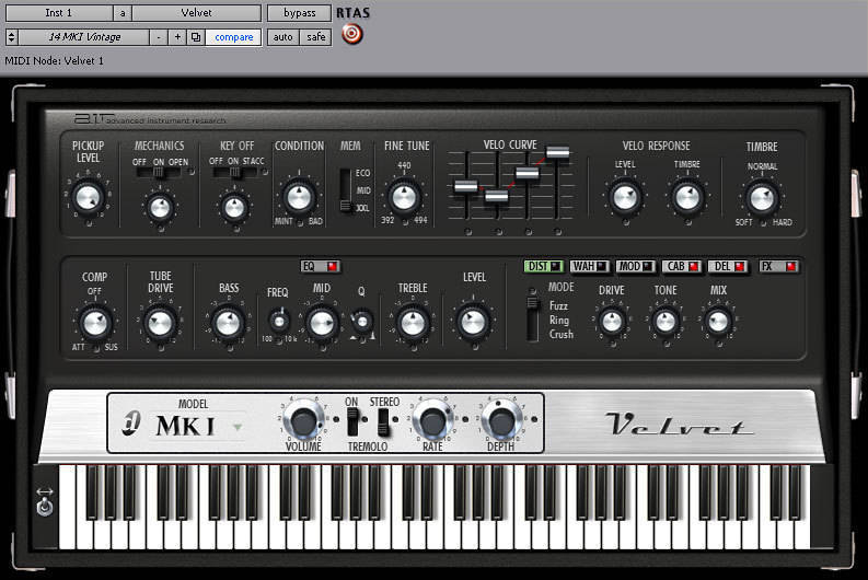 Velvet Electric Piano Plug-in