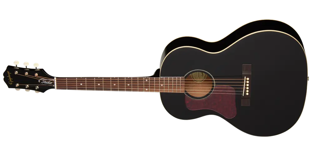 Blues King Studio Acoustic/Electric Guitar with Gigbag - Ebony (Left Handed)