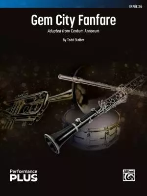 Alfred Publishing - Gem City Fanfare (Adapted from Centum Annorum) - Stalter - Concert Band - Gr. 3.5