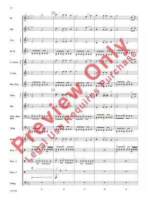 Swords of Glory - Sims - Concert Band - Gr. 1.5