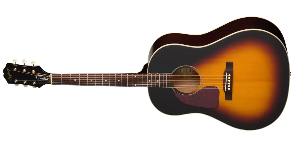 J-45 Studio Acoustic/Electric Guitar with Gigbag - Vintage Sunburst (Left Handed)