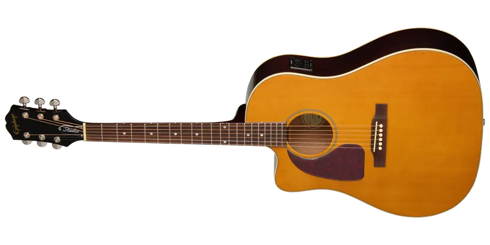 J-45 Studio EC Acoustic/Electric Guitar with Gigbag - Natural (Left Handed)