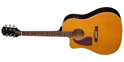 Epiphone - J-45 Studio EC Acoustic/Electric Guitar with Gigbag - Natural (Left Handed)