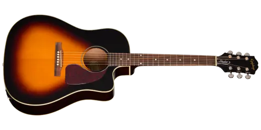 Epiphone - J-45 Studio EC Acoustic/Electric Guitar with Gigbag - Vintage Sunburst