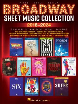 Hal Leonard - Broadway Sheet Music Collection: 2018-2024 - Piano/Vocal/Guitar - Book