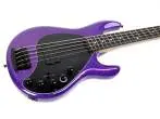 DarkRay 5-String Bass with Case - Plasma Purple