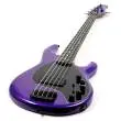 DarkRay 5-String Bass with Case - Plasma Purple