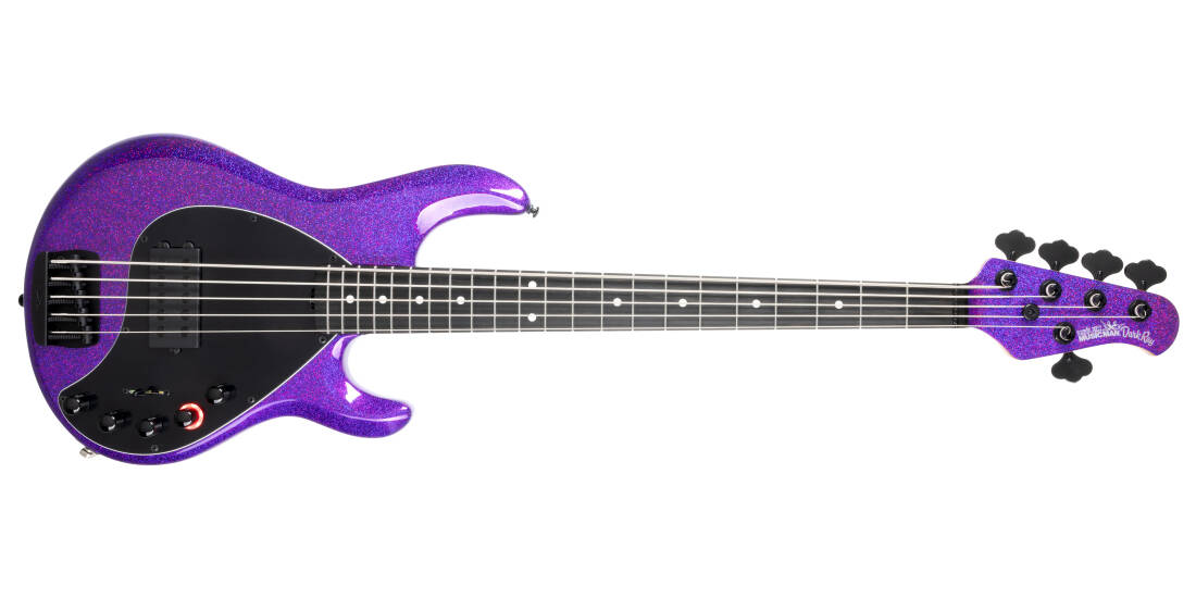 DarkRay 5-String Bass with Case - Plasma Purple