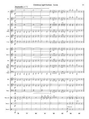 Christmas Light Fanfare  - Standridge - Concert Band - Gr. 1.5