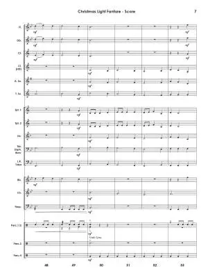 Christmas Light Fanfare  - Standridge - Concert Band - Gr. 1.5