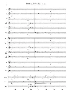 Christmas Light Fanfare  - Standridge - Concert Band - Gr. 1.5