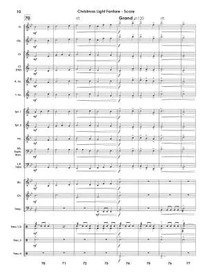 Christmas Light Fanfare  - Standridge - Concert Band - Gr. 1.5
