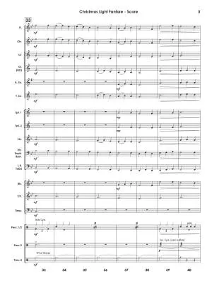 Christmas Light Fanfare  - Standridge - Concert Band - Gr. 1.5