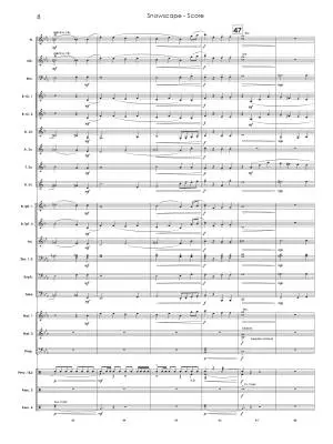 Snowscape - Standridge - Concert Band - Gr. 2