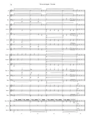 Snowscape - Standridge - Concert Band - Gr. 2
