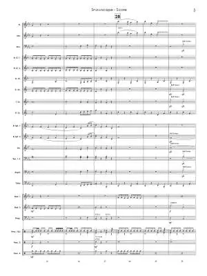 Snowscape - Standridge - Concert Band - Gr. 2