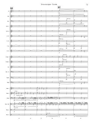 Snowscape - Standridge - Concert Band - Gr. 2