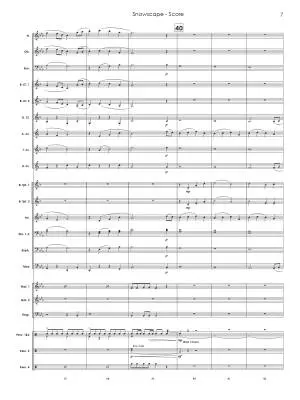 Snowscape - Standridge - Concert Band - Gr. 2