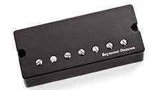 Pegasus 7-String Active Bridge w/Soapbar Covers - Black