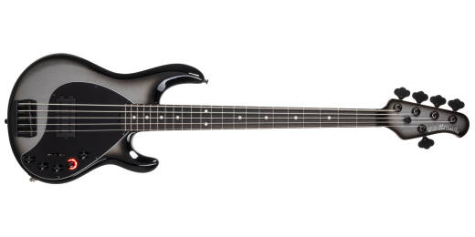 Ernie Ball Music Man - DarkRay 5-String Bass with Case - Silverburst
