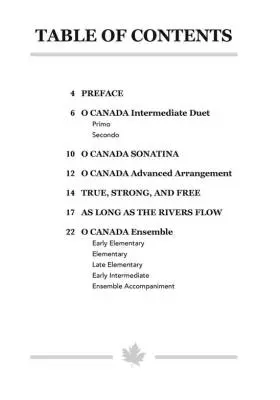 O Canada: A Collection of Piano Pieces Inspired by Our National Anthem - Sawatsky -Piano - Book