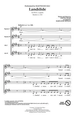 Landslide - Mac/Nicks/Muglia - Choral Octavo - SSAA A Cappella