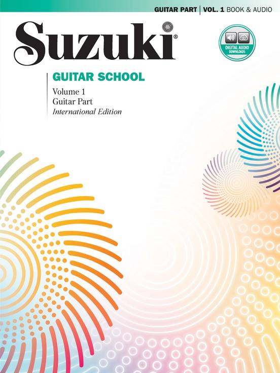 Suzuki Guitar School Guitar Part, Volume 1 (Int. Edition) - Suzuki - Guitar - Book/Audio Online