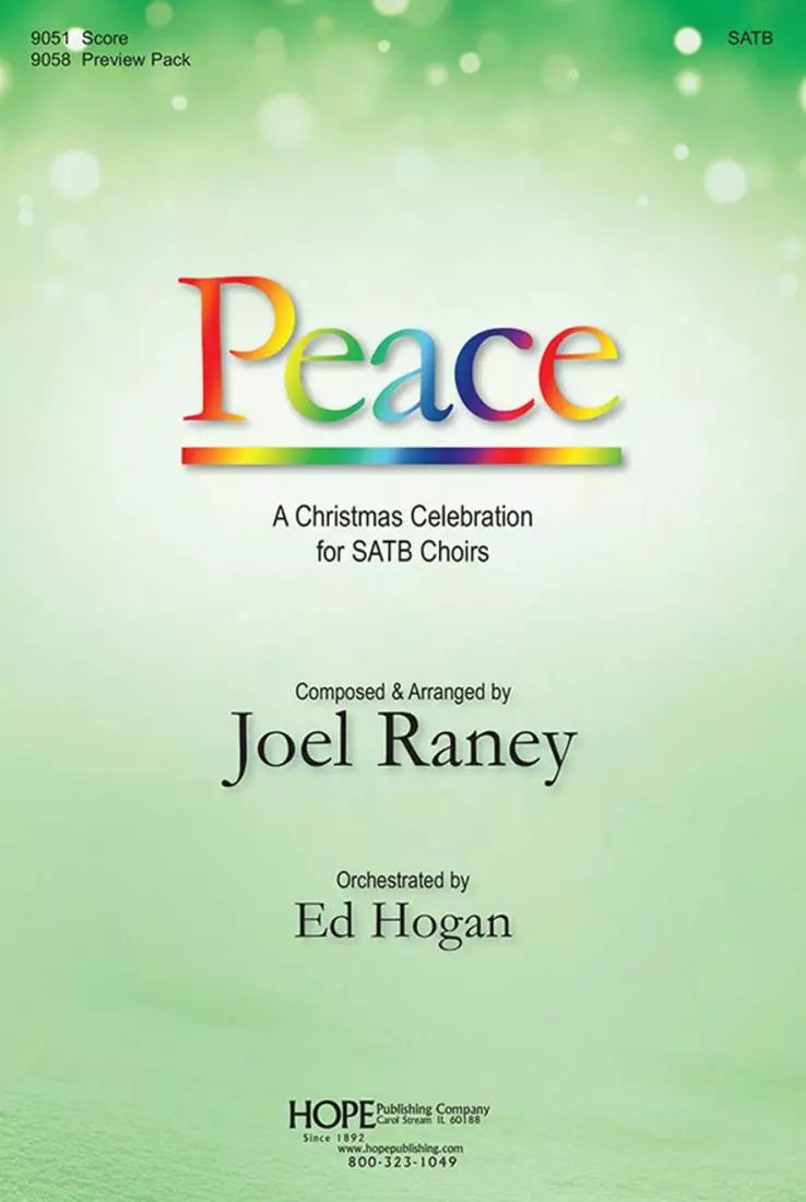Peace - Raney - Book - SATB Accompanied