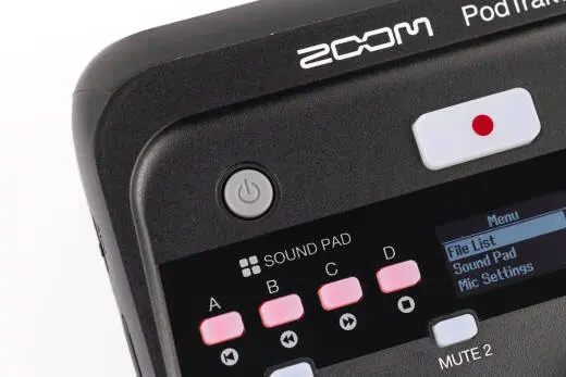 PodTrak P4next Podcast Recorder