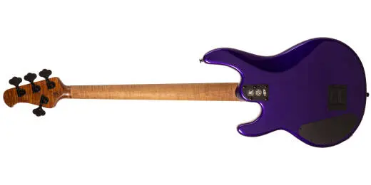 Ball Family Reserve DarkRay Electric Bass Guitar with Case - Grapes of Wrath