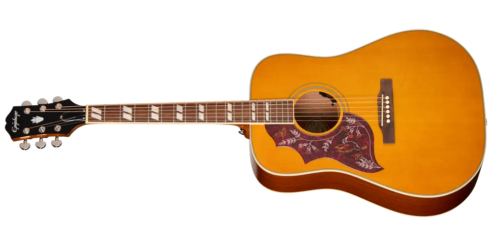 Hummingbird Studio Acoustic/Electric Guitar with Gigbag - Antique Natural (Left Handed)
