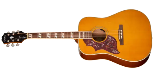 Epiphone - Hummingbird Studio Acoustic/Electric Guitar with Gigbag - Antique Natural (Left Handed)