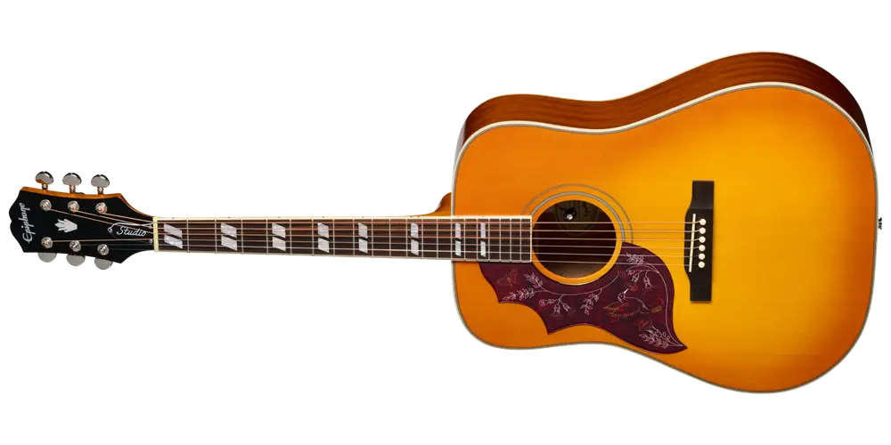 Hummingbird Studio Acoustic/Electric Guitar with Gigbag - Heritage Cherry Sunburst (Left Handed)
