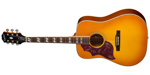 Epiphone - Hummingbird Studio Acoustic/Electric Guitar with Gigbag - Heritage Cherry Sunburst (Left Handed)