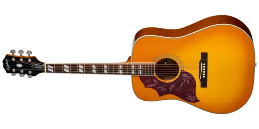 Epiphone - Hummingbird Studio Acoustic/Electric Guitar with Gigbag - Heritage Cherry Sunburst (Left Handed)