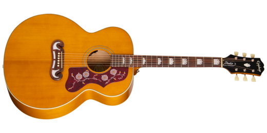 Epiphone - J-200 Studio Acoustic/Electric Guitar with Gigbag - Natural