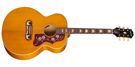 Epiphone - J-200 Studio Acoustic/Electric Guitar with Gigbag - Natural
