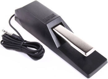 Open Sustain Pedal with Half-Damper Action