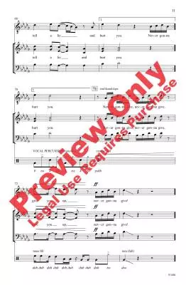 Never Gonna Give You Up - Stock/Waterman/Aitken/Sharpe - Choral Octavo - 3-Pt Mixed