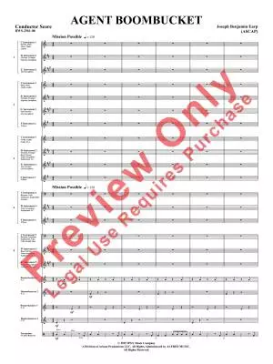 Agent Boombucket - Earp - Concert Band (Flex-Band) - Gr. 1.5