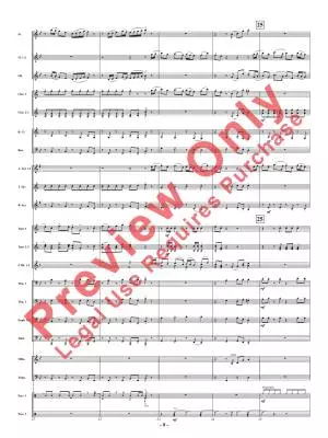 With Joyful Tidings - Parsons - Concert Band - Gr. 3.5