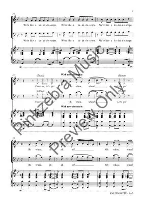 Kaleidoscope - Pinkzebra - Choral Octavo - SAB Accompanied