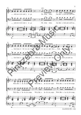 Kaleidoscope - Pinkzebra - Choral Octavo - SAB Accompanied
