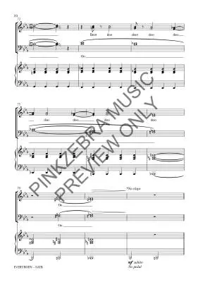 Everybody - Pinkzebra - Choral Octavo - SATB Accompanied