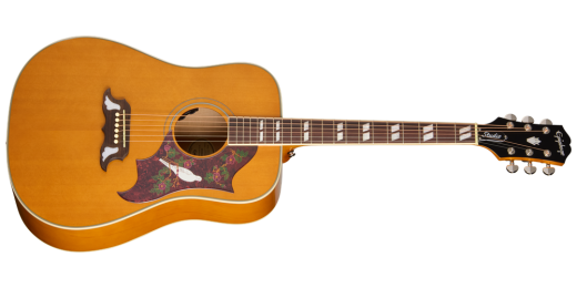 Dove Studio Acoustic/Electric Guitar with Gigbag - Natural